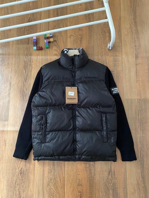 BUR冬季新款针织拼接羽绒服外套 商品图1