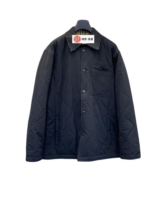 男款格纹双面穿棉服he007 商品图0