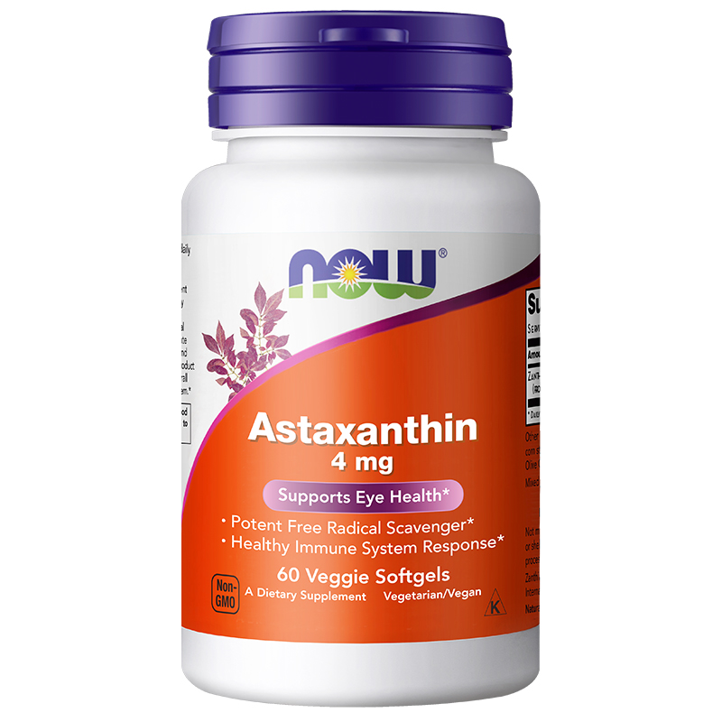 NOW 虾青素软胶囊 60粒/瓶