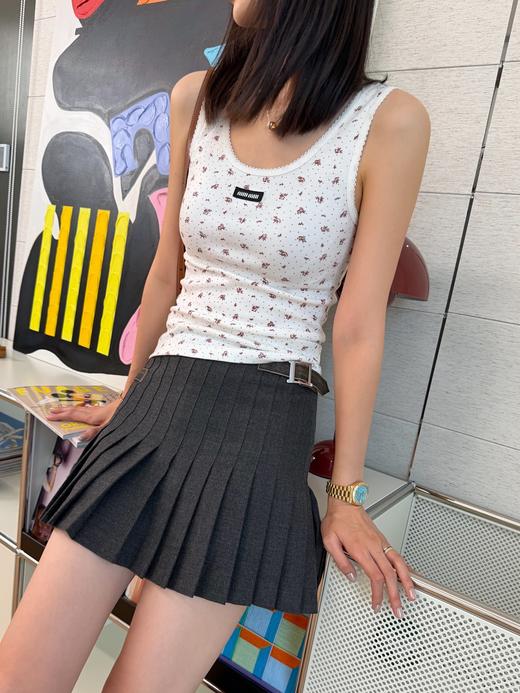 缪缪 Holiday系列碎花红背心(KX*MM) 商品图5