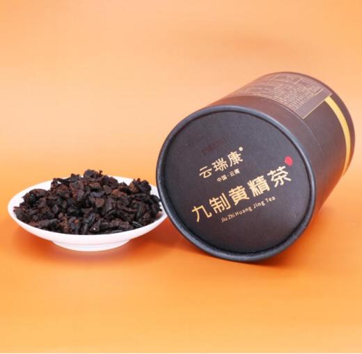 云南大理九制黄精茶罐装135g/罐 商品图1