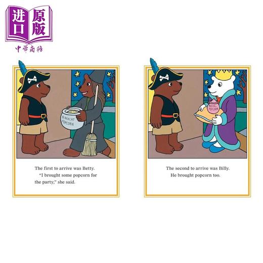 预售 【中商原版】月亮小熊 爆米花 Frank Asch Popcorn 英文原版 儿童绘本故事书 获奖作家兼插画家弗兰克阿什绘著经典 进口童书 商品图1