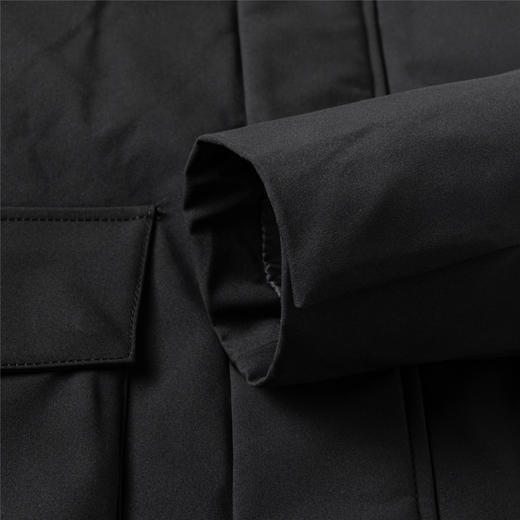 罗蒙冬季羽绒服90白鸭绒保暖舒适立领中长款棉服休闲日常通勤羽绒服外套 商品图8