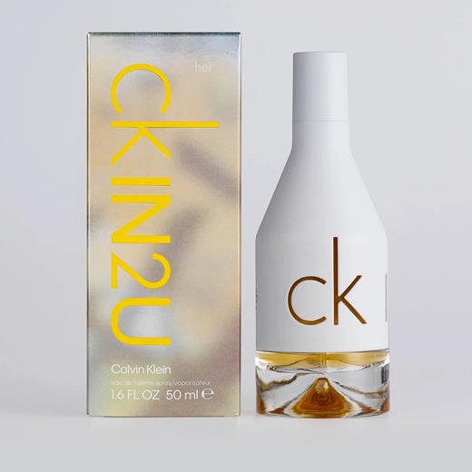 CK卡文克雷恩因为你女用淡喷式香水 50ml 商品图0