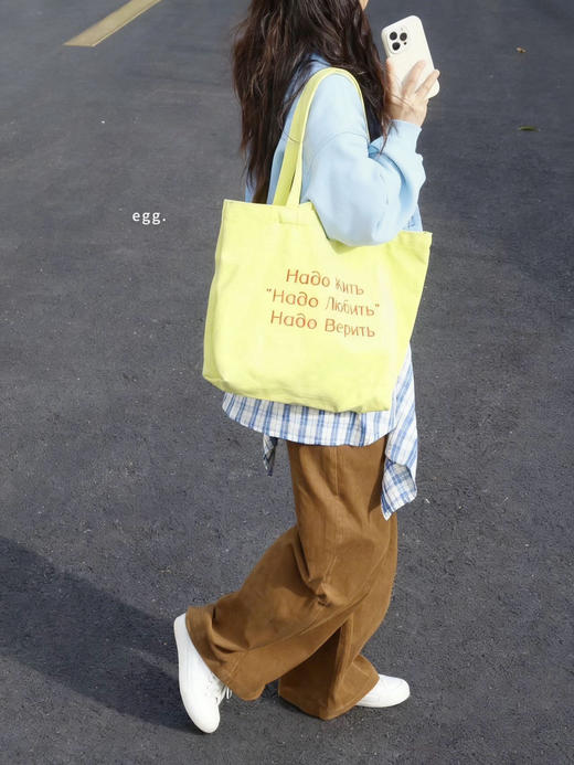 韩订正品egg冬季加绒卫衣Double绒感 商品图4