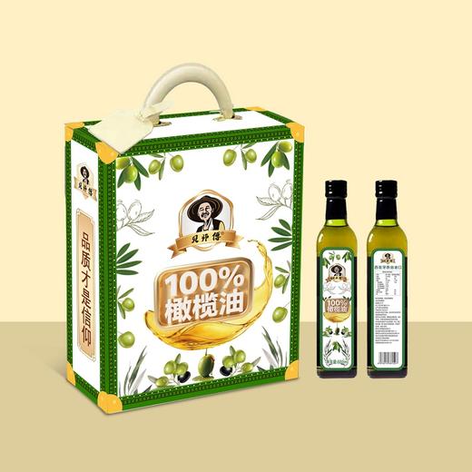 贝师傅100%橄榄油礼盒500ml/瓶*2瓶 商品图0