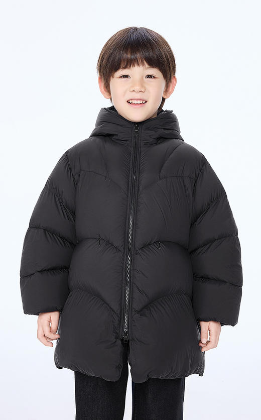 jnby  25年冬款  中长款鹅绒服   1PBC12690 商品图4