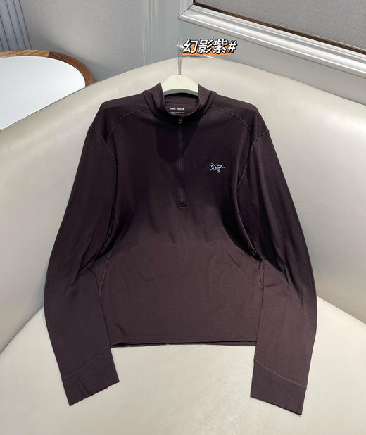 越南产正品鸟家RHO Merino美利奴羊毛半拉链长袖衫112802 商品图9