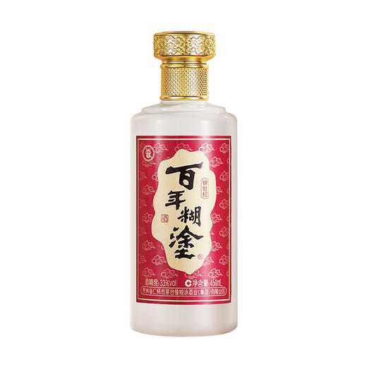 百年糊涂浓香型白酒33度 450mL*6瓶 银世纪【了解更多询客服】 商品图1