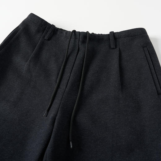 ROMI STUDIO“慵懒随性”牦牛绒混纺松紧腰头宽松休闲裤RW24AX80409 商品图2