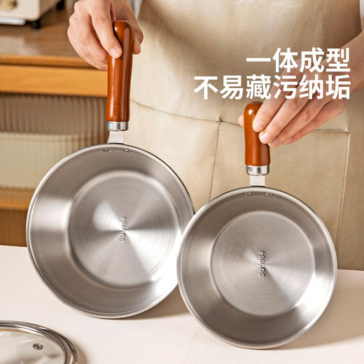 摩登主妇304不锈钢泡面碗带盖家用一人食小汤锅带手柄螺蛳粉面碗 商品图3