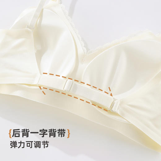 雅黛俪女士聚拢内衣U型大美背固定杯文胸罩 商品图7