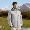 【可拆卸帽子】罗蒙冬季短款羽绒服男士休闲连帽防内保暖羽绒服男女工装风多口袋羽绒服外套 商品缩略图5
