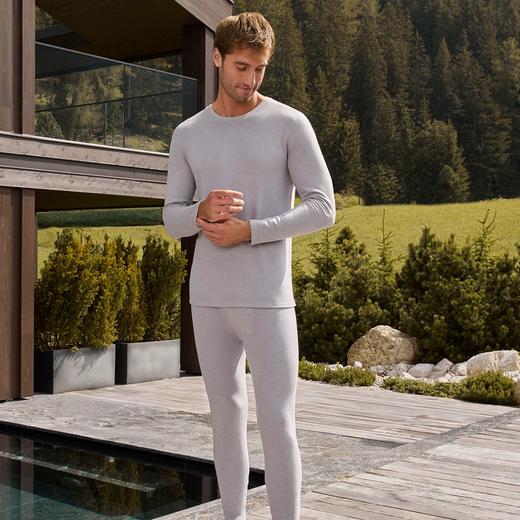 【7A抗菌除臭双绒系列】SCHIESSER德国舒雅男士圆领抗菌除臭抗汗 长途差旅火锅聚餐不惧异味保暖套装35/25906W 商品图6