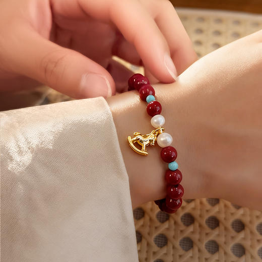 春日限定【抢先购】BAOFANDI宝梵迪新中式马上有qian国风朱砂手串【礼袋+礼盒+保养卡+证书】-mi_bba 商品图4