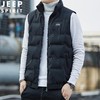 JEEP SPIRIT羽绒马甲男薄羽绒马夹立领短款背心羽绒坎肩HL7170 商品缩略图2