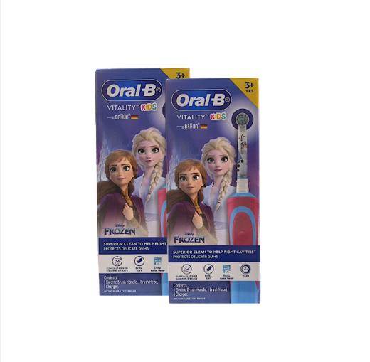 Oral-B欧乐B儿童电动牙刷冰雪奇缘款3岁+（无线感应充电） 商品图0