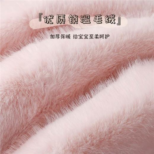 【捏捏耳朵会动❗️萌萌企鹅帽】可爱加倍宝贝爱不释手，优质锁温毛绒，加厚防风保暖，2026新款可爱女童宝宝加厚保暖防风护耳企鹅帽QQ 商品图4