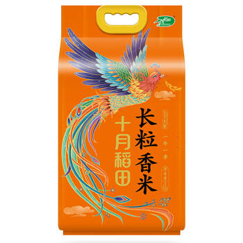十月稻田凤凰呈祥长粒香米5kg /粮油调味 /米 /长粒香米 商品图4
