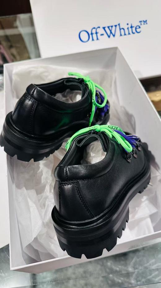 女款拼色绑带休闲鞋he 商品图2