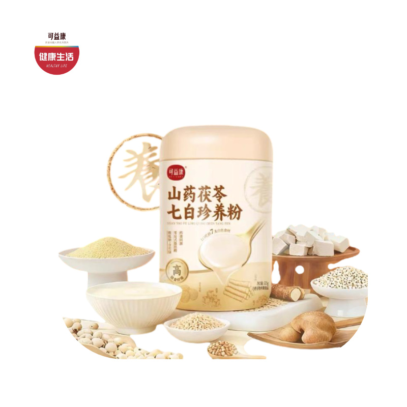 可益康山药茯苓七白珍养粉  7大白色食材高膳食纤维 粉质更细腻  525g