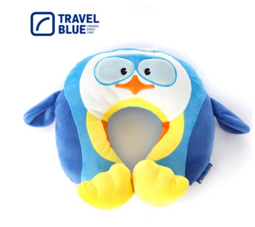 蓝旅（TRAVEL BLUE）可爱儿童脖子多功能u型枕靠枕卡通玩偶颈椎汽车飞机旅行枕 商品图1