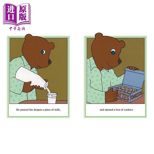 预售 【中商原版】月亮小熊 牛奶曲奇饼 Frank Asch Milk and Cookies 英文原版 儿童绘本故事书 获奖作家兼插画家弗兰克阿什绘著 商品图2