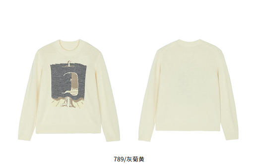 jnby   25年冬款  长袖套头毛衫  1PA310090 商品图10