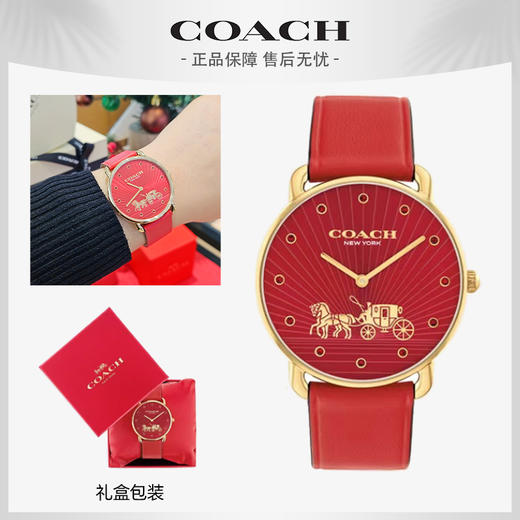 Coach蔻驰 ELLIOT系列 马年限定生肖腕表 【礼盒礼袋】 商品图0