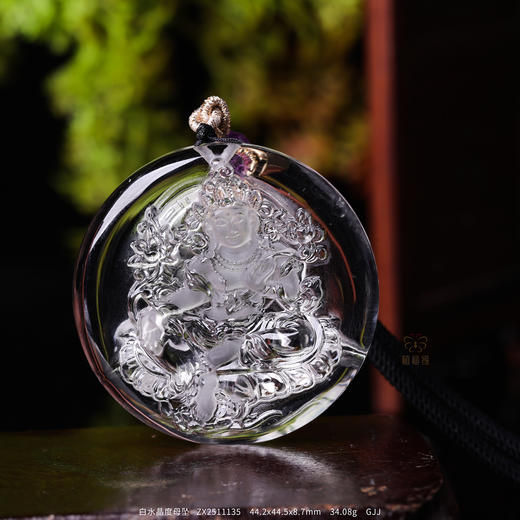 【度母】白水晶守护神坠   ZX2511135 商品图0