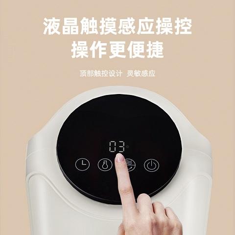 SEEDEN智能语音PTC陶瓷电暖器-电子款 智能控温+语音操控+左右摆头【取暖器专场】 商品图3