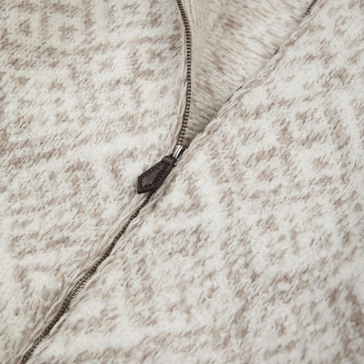 ROMISTUDIO“冬日松弛”羊毛圈圈纱费尔岛萎格针织外套 RWCAWU6907 商品图3