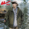 回力连帽棉服男款冬季新款外套男生户外工装冲锋棉袄子加厚棉衣潮 商品缩略图4