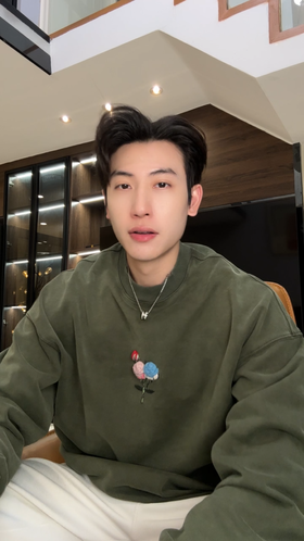 SDSA男士秋冬新款痞帅男装韩版简约针织刺绣花朵圆领卫衣百搭重工