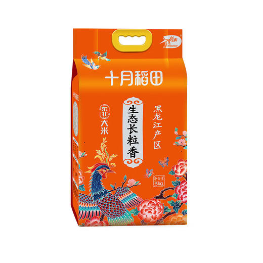 十月稻田 生态长粒香米5kg 商品图3