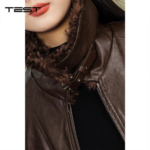 冬上新翻领宽松保暖时尚羽绒夹克外套2254156 商品图2