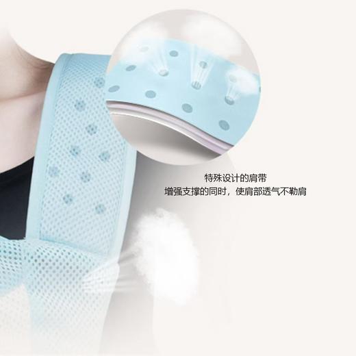 宝贝可爱轻便型婴儿透气腰凳（静谧蓝）/NAC-00742 商品图2