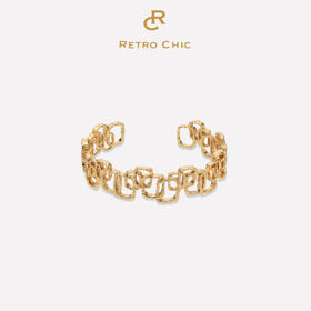 Ancient Rome古罗马时期 | 罗马金/银色弧光手镯小号