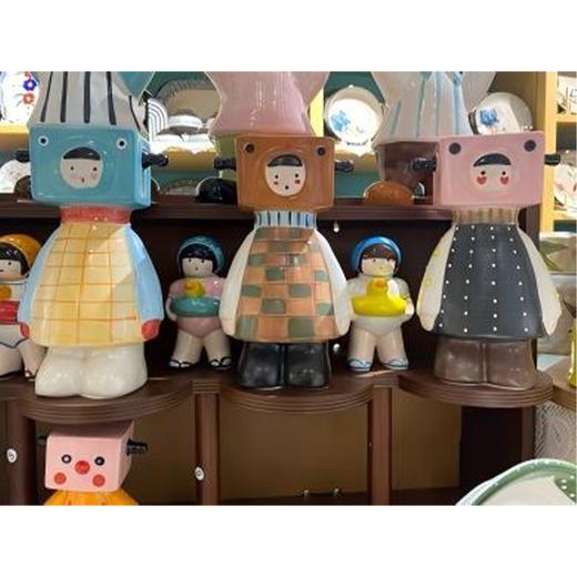 瓷器摆件TEEMJADE机械女孩 商品图0