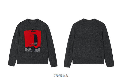 jnby   25年冬款  长袖套头毛衫  1PA310090 商品图11