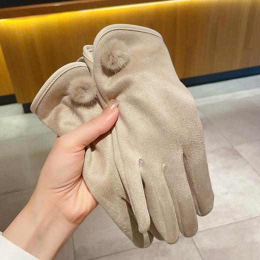 LEOS VITI小香风麂皮绒保暖手套 商品图10