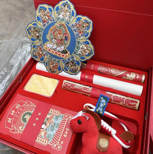 2025年雍和宫小福马福盒马年新年礼盒北京发货顺丰包邮 商品图2