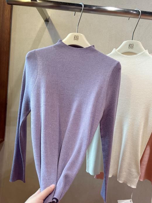 PIANAI冷小姐# 多色【半高领】羊毛打底衫 商品图5