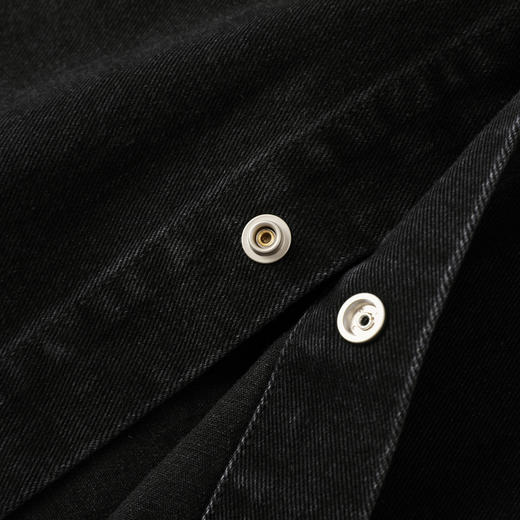 GXG男装25秋季时尚简约潮流百搭翻领日常休闲男式长袖牛仔衬衫K&C 商品图10