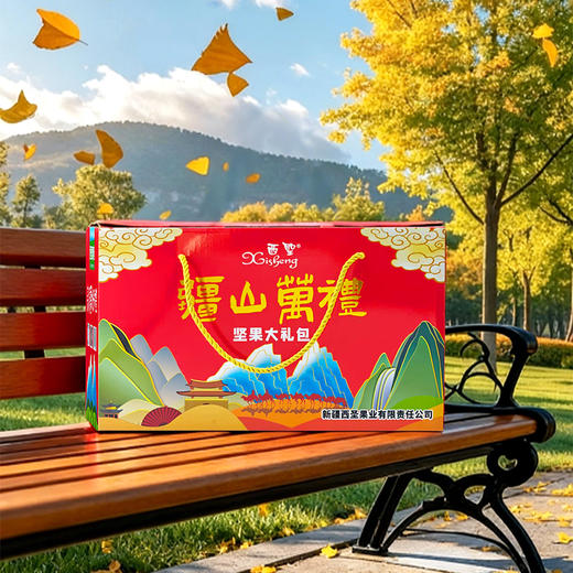 西圣·新疆特色坚果礼盒2000g  精选9种美味 12袋装  送礼首选 商品图2