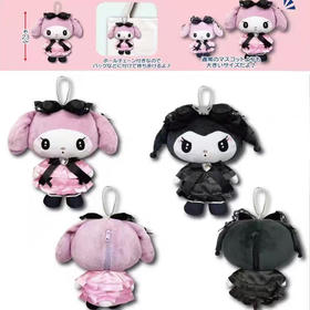 日本三丽鸥Sanrio暗黑洋装系列玩偶挂件
