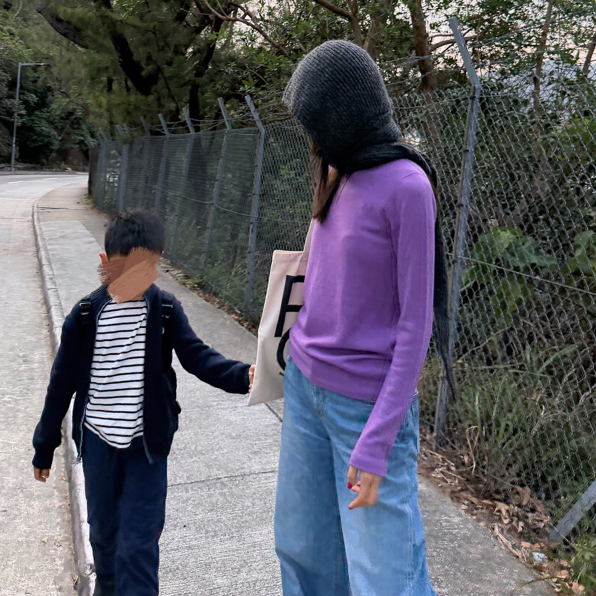 ROMI STUDIO“绝绝紫”羊毛桑蚕丝舒适圆领套头打底毛衫 RWCWST6961