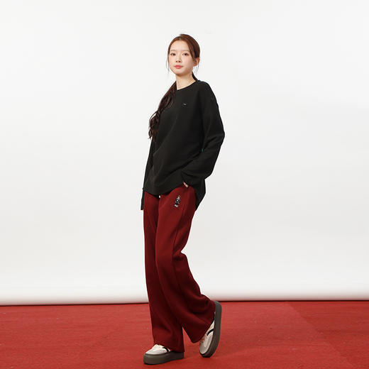 圆领宽松加绒加厚布标打底衫-纪念日百货门店同款167843940 商品图3