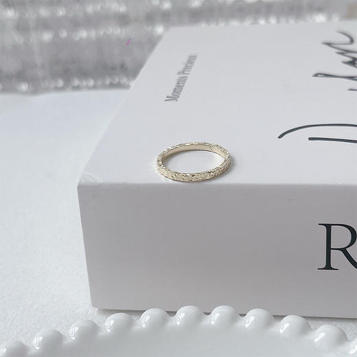 轻奢感碎碎冰复古现代结合戒指-纪念日百货门店同款166143431 商品图1