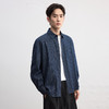 GXG男装25秋季经典条纹休闲日常通勤简约翻领外穿衬衫男式夹克衫K&C 商品缩略图2